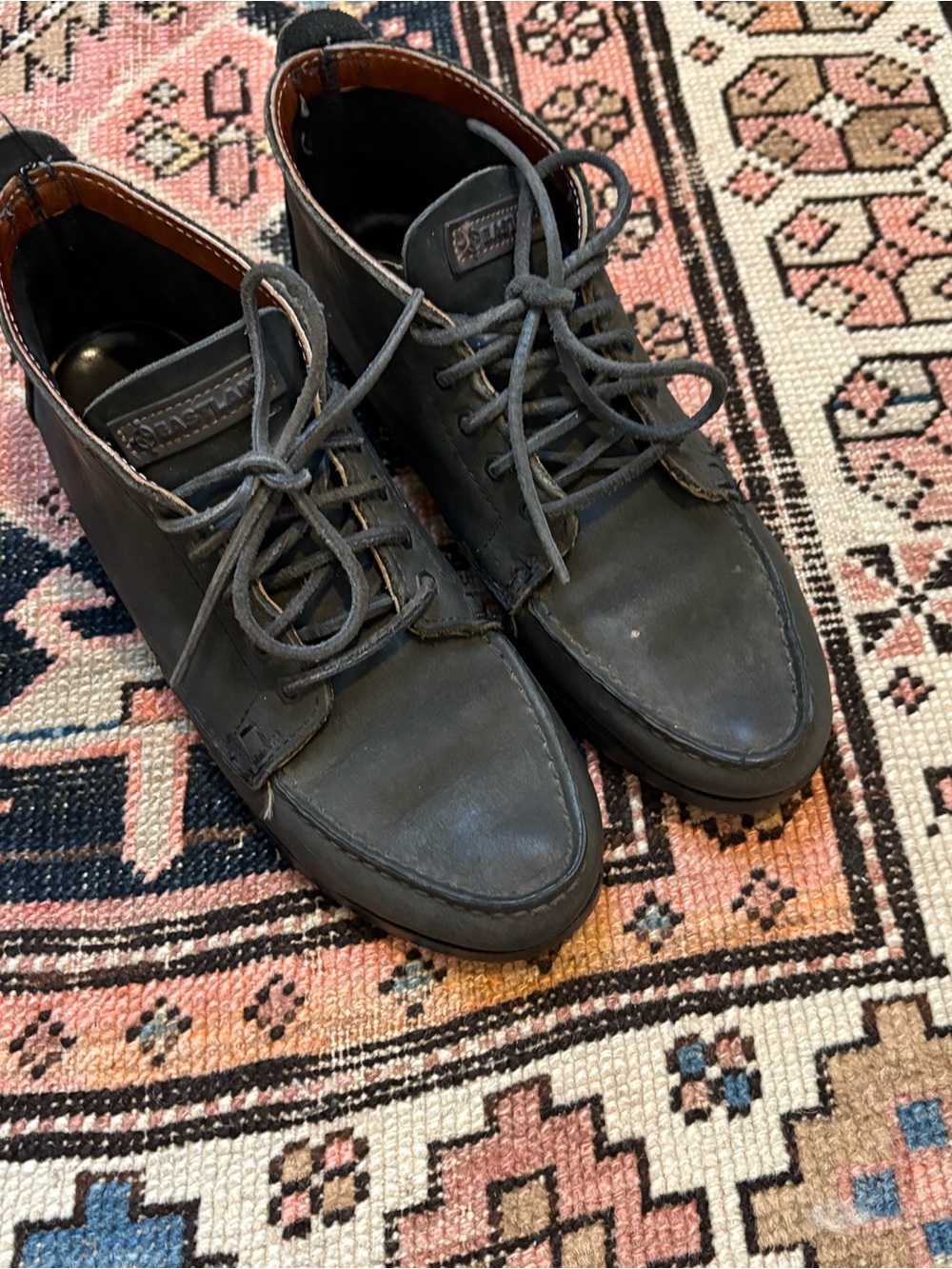 90s Vintage Eastland Leather Lace-Up Chukka Boots